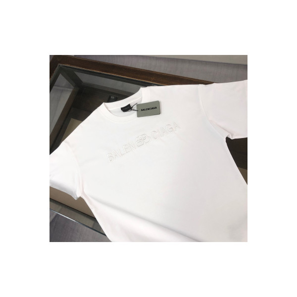 Balenciaga, Men's T-Shirt, White