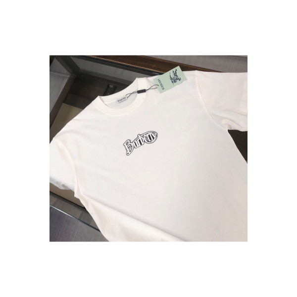 Burberry, Men's T-Shirt, White