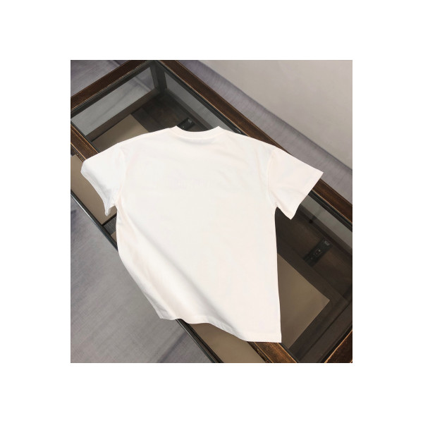 Burberry, Men's T-Shirt, White