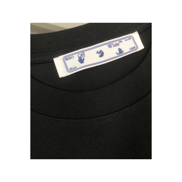 Off White, Men's T-Shirt, Black