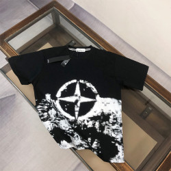 Stone Island, Men's T-Shirt, Black