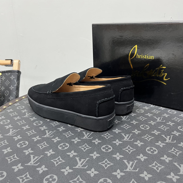 Christian Louboutin, Women's Loafer, Black