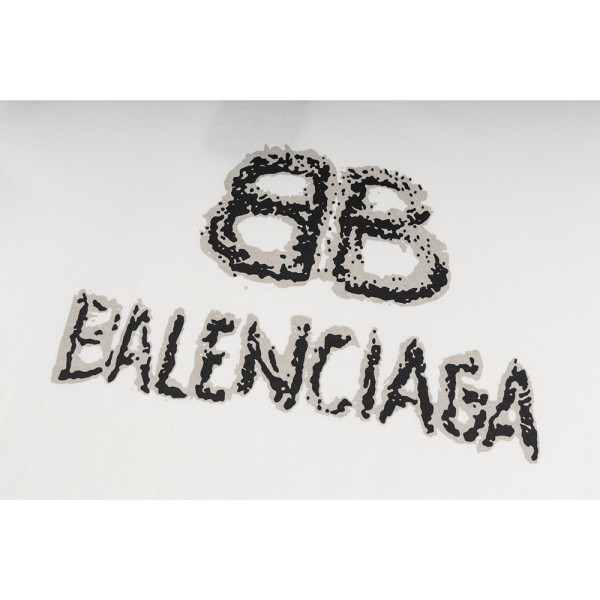 Balenciaga, Men's T-Shirt, White