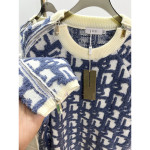 Christian Dior, Men's Pullover, Blue