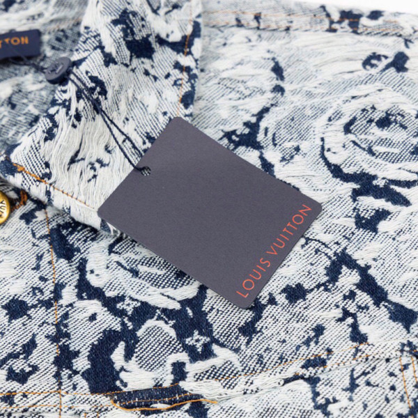 Louis Vuitton, Men's Denim Shirt, White