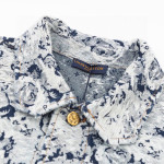 Louis Vuitton, Men's Denim Shirt, White