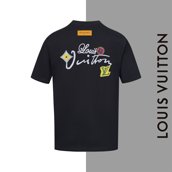 Louis Vuitton, Men's T-Shirt, Black