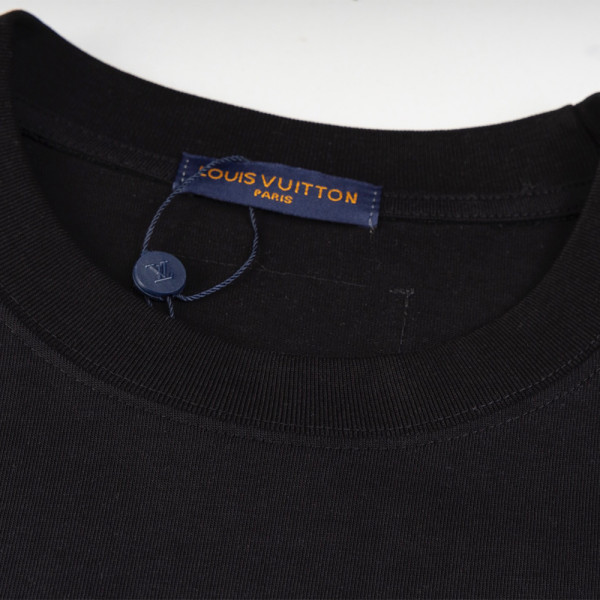 Louis Vuitton, Men's T-Shirt, Black
