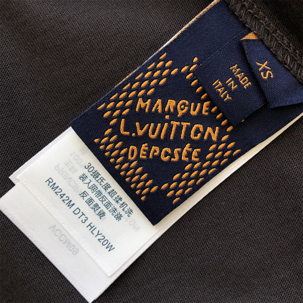Louis Vuitton, Men's T-Shirt, Black