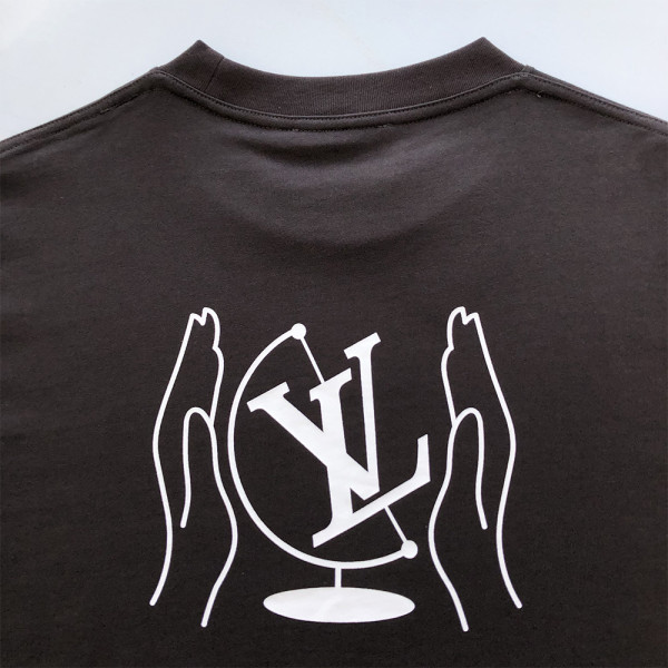 Louis Vuitton, Men's T-Shirt, Black