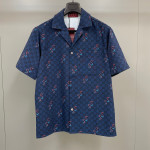 Gucci, Men's Shirt, Blue