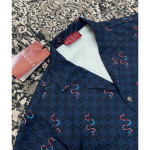 Gucci, Men's Shirt, Blue