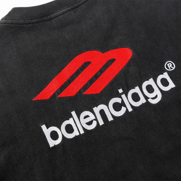 Balenciaga, Women's T-Shirt, Black