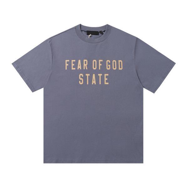 Fear Of God, Essentials, Men's T-Shirt, Grey