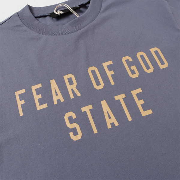 Fear Of God, Essentials, Men's T-Shirt, Grey
