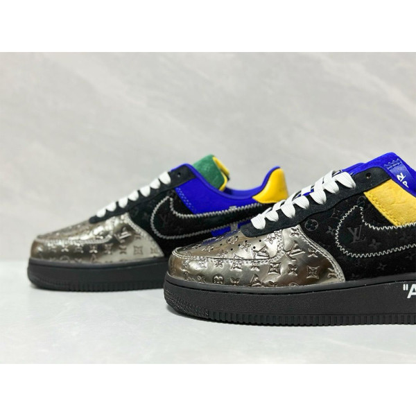 Louis Vuitton x Nike, Air Force,  Men's Sneaker, Colorful