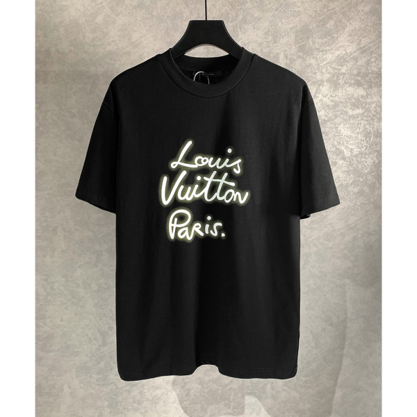 Louis Vuitton, Men's T-Shirt, Black