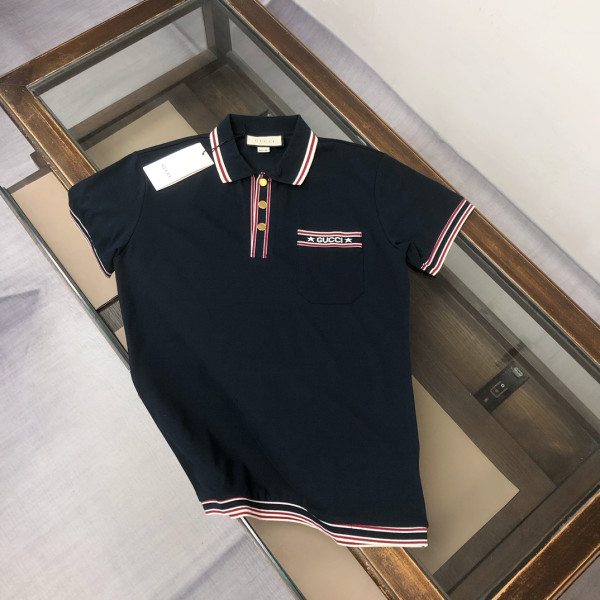 Gucci, Men's Polo, Black