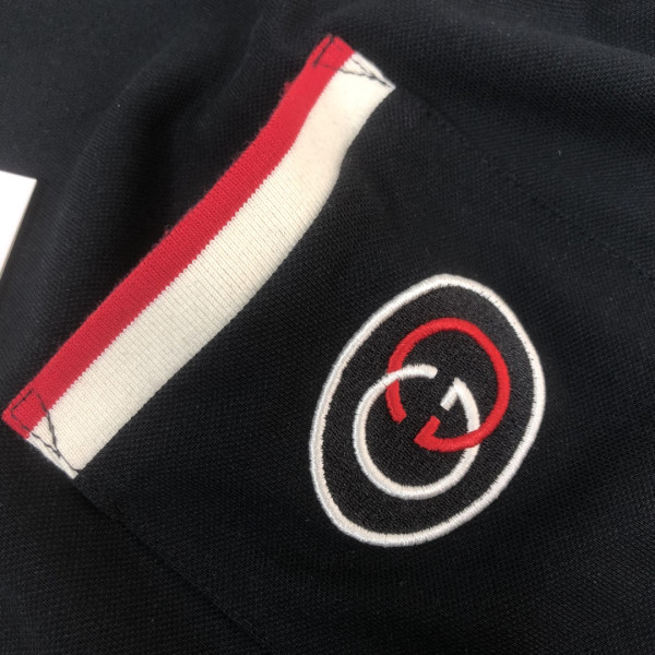 Gucci, Men's Polo, Black