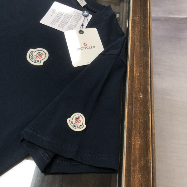 Moncler, Men's T-Shirt, Navy