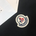 Moncler, Men's Polo, Black