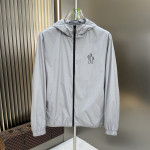 Moncler, Men's Jacket, Grey