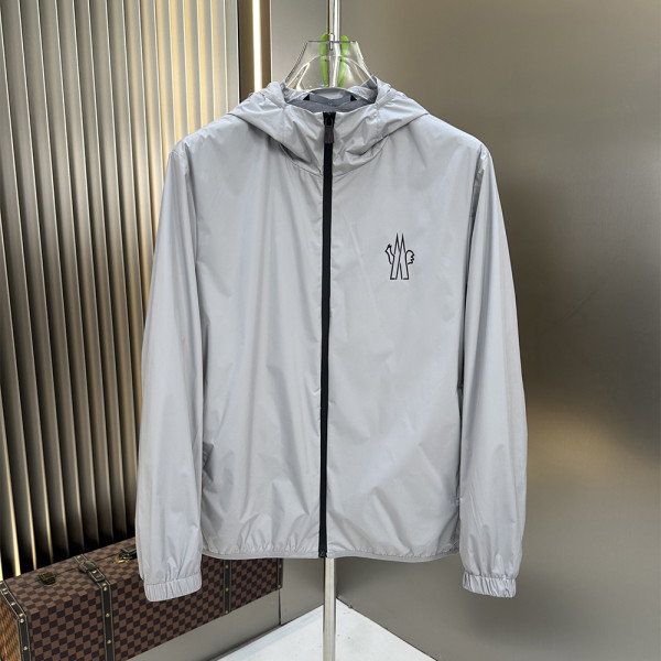 Moncler, Men's Jacket, Grey