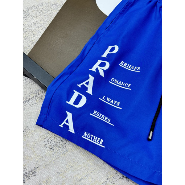 Prada, Men's Swimwear, Blue