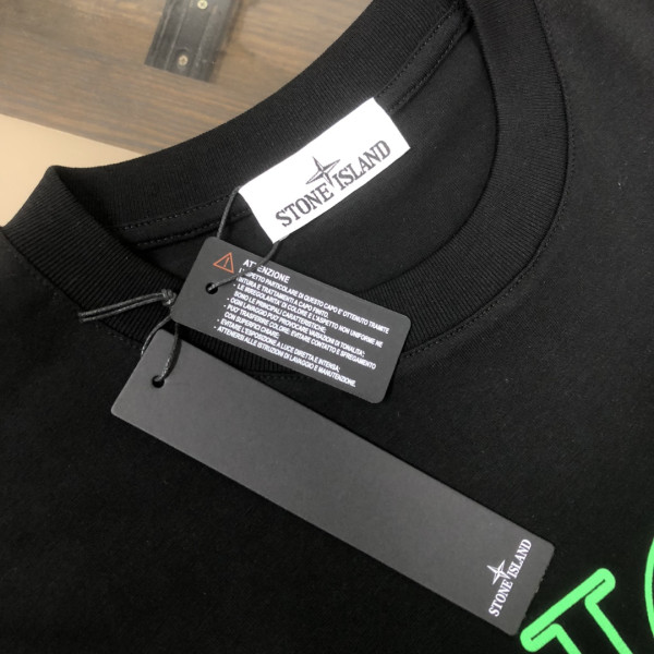 Stone Island x Christian Dior, Men's T-Shirt, Black