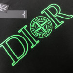 Stone Island x Christian Dior, Men's T-Shirt, Black