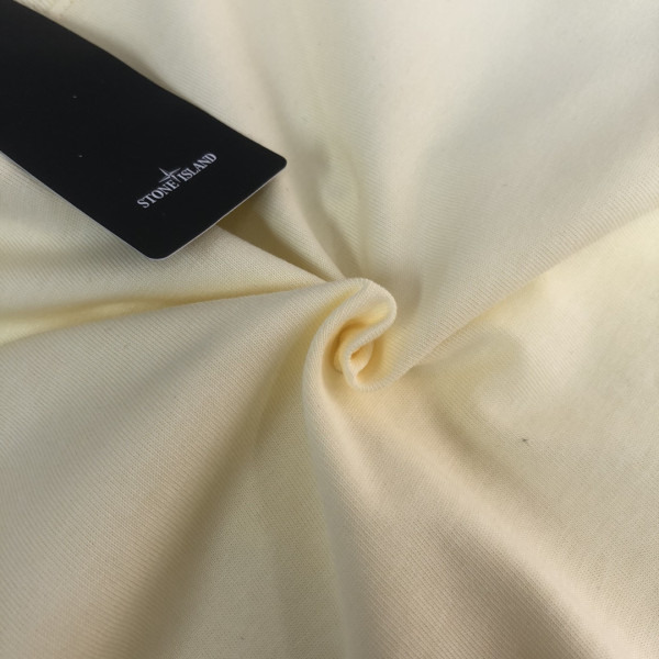 Stone Island, Men's T-Shirt, Yellow