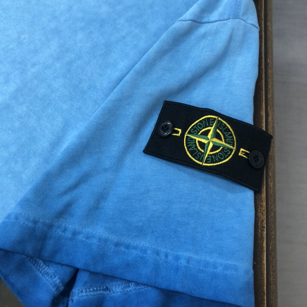 Stone Island, Men's T-Shirt, Blue