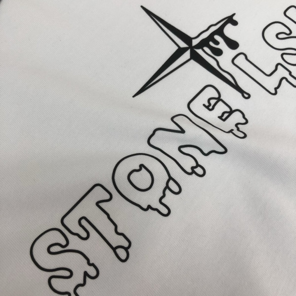 Stone Island, Men's T-Shirt, White