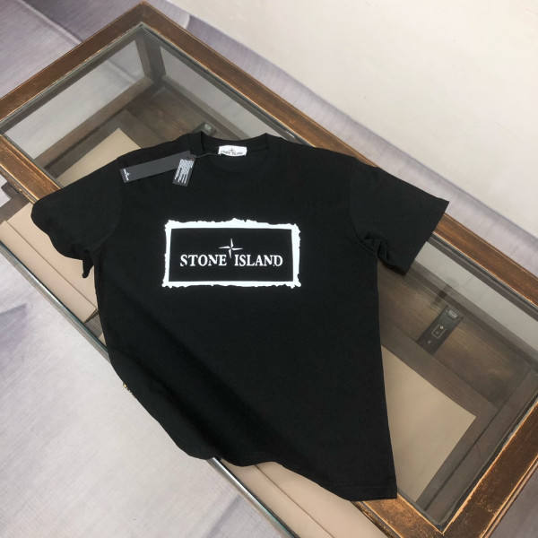 Stone Island, Men's T-Shirt, Black