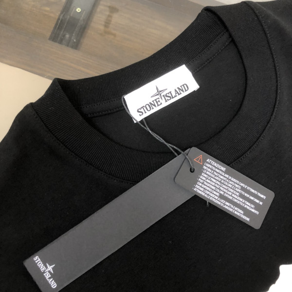 Stone Island, Men's T-Shirt, Black