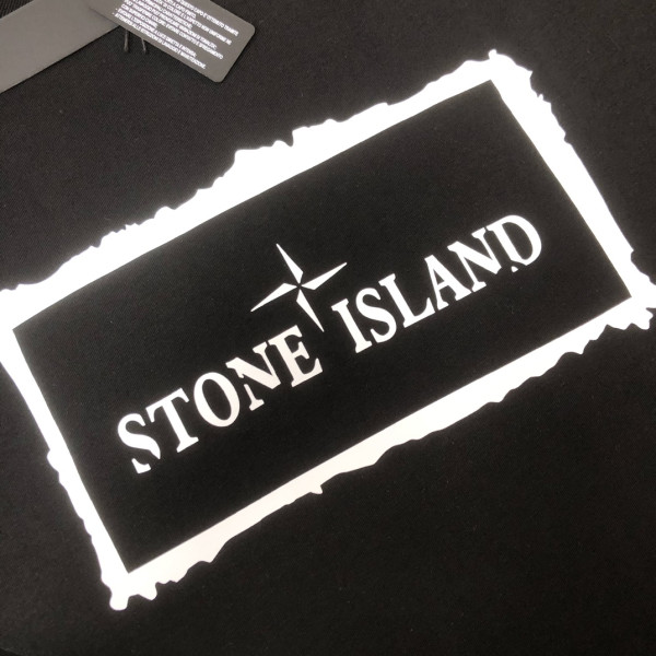 Stone Island, Men's T-Shirt, Black
