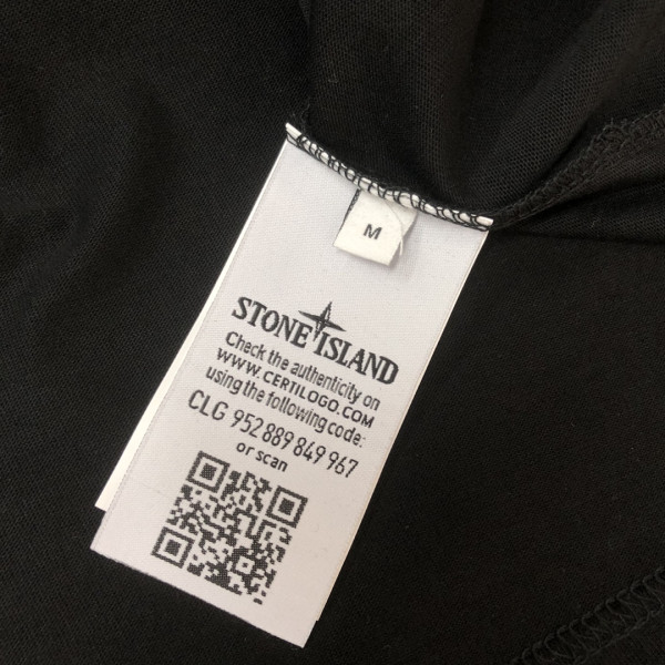 Stone Island, Men's T-Shirt, Black