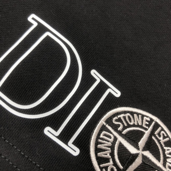 Stone Island x Christian Dior, Men's Short, Black