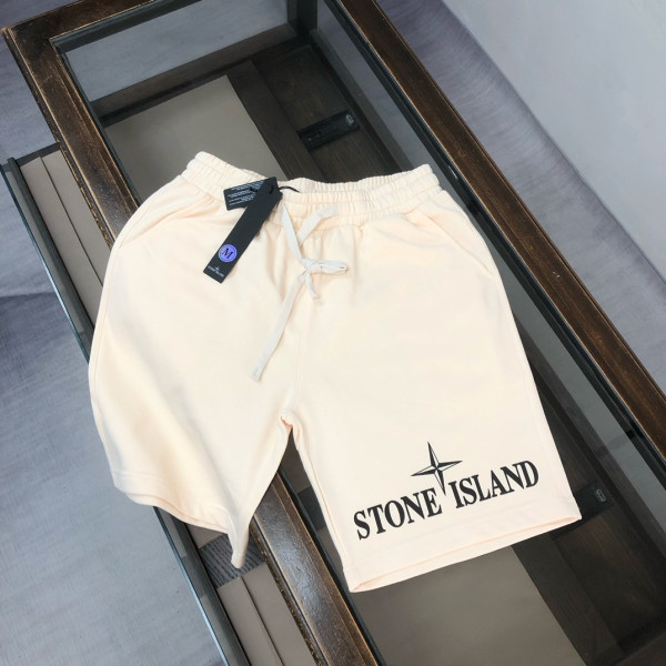 Stone Island, Men's Short, Beige