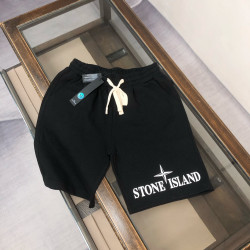 Stone Island, Men's Short, Black