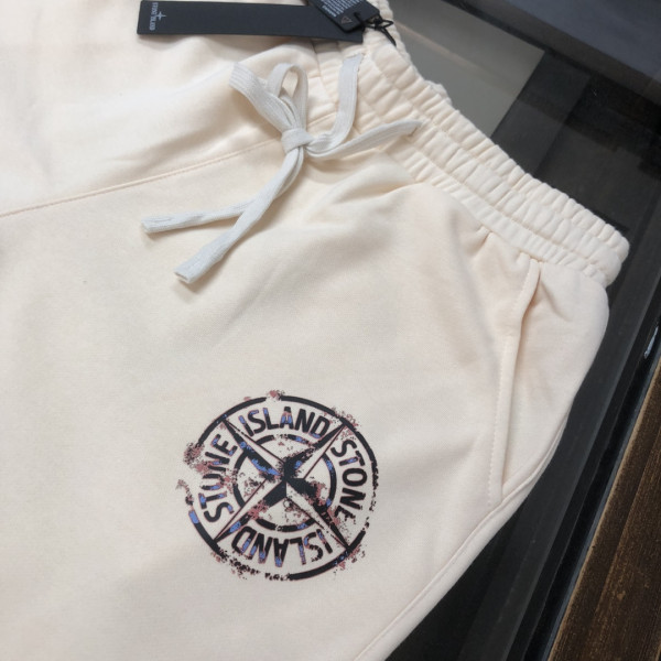 Stone Island, Men's Short, Beige
