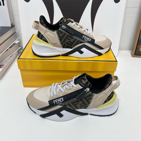 Fendi, Men's Sneaker, Brown