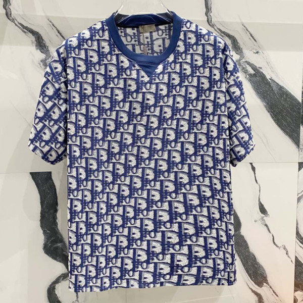 Christian Dior, Men's T-Shirt, Blue