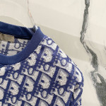 Christian Dior, Men's T-Shirt, Blue