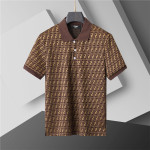 Fendi, Men's Short Suit, Brown