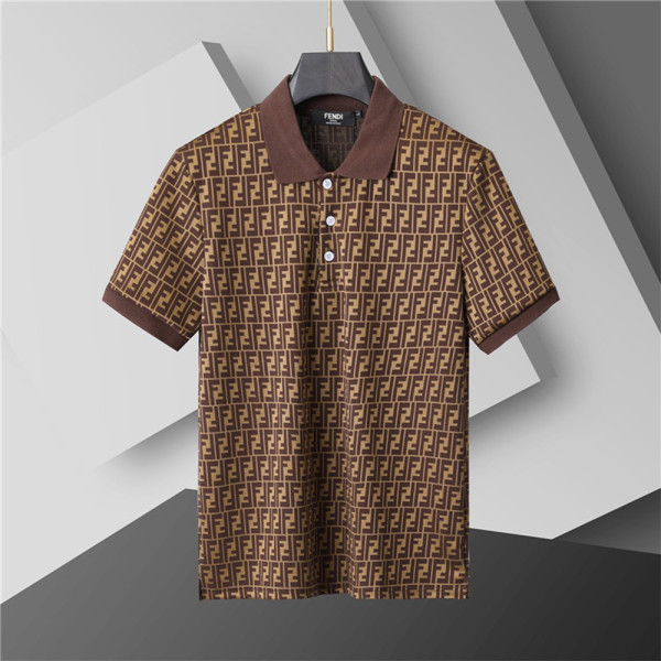 Fendi, Men's Short Suit, Brown