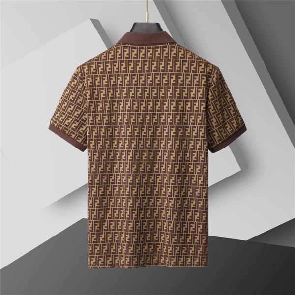 Fendi, Men's Short Suit, Brown