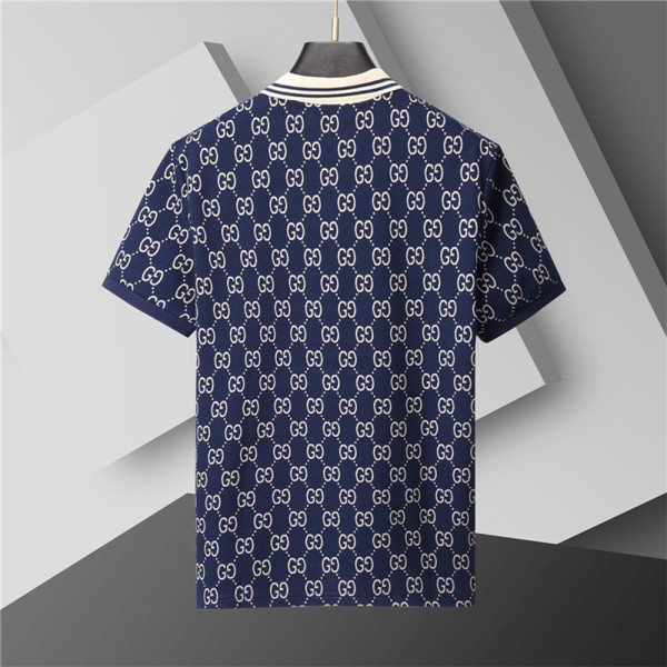 Gucci, Men's Polo, Blue