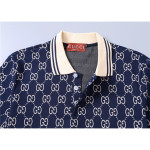 Gucci, Men's Polo, Blue