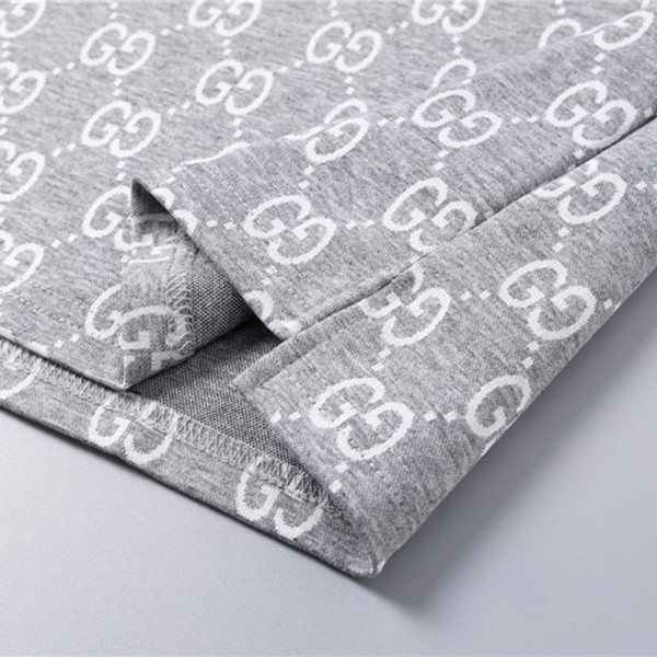 Gucci, Men's Polo, Grey